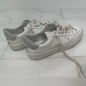 White and Silver pure star golden goose